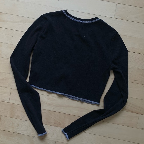 Garage Black & White Longsleeve - Picture 4 of 5